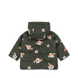 Konges Slojd - Zimowa kurtka z ociepleniem Nuka, green/kick it