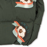 Konges Slojd - Zimowa kurtka z ociepleniem Nuka, green/kick it