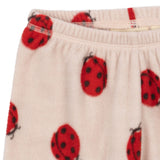 Konges Slojd - Ciepłe spodnie polarowe Tavi, ladybug