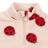 Konges Slojd - Ciepła bluza polarowa Tavi, ladybug