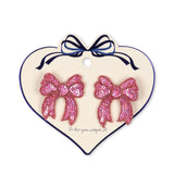 Konges Slojd - Spinki do włosów z kokardką, zestaw 2 szt.