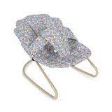 Konges Slojd - Bujaczek dla lalek z bawełnianym siedziskiem, fleur rosier