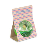 Konges Slojd – Przezroczysta piłka sensoryczna z konfetti, lemon