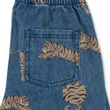 Konges Slojd - Spodnie jeansowe z bawełny organicznej Magot, tiger