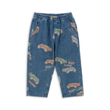 Konges Slojd - Spodnie jeansowe z bawełny organicznej Magot, fast lane