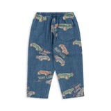 Konges Slojd - Spodnie jeansowe z bawełny organicznej Magot, fast lane