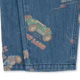 Konges Slojd - Spodnie jeansowe z bawełny organicznej Magot, fast lane