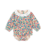 Konges Slojd - Body niemowlęce z miękkiego aksamitu Miffa, fiola