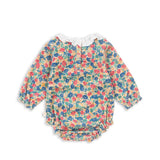 Konges Slojd - Body niemowlęce z miękkiego aksamitu Miffa, fiola