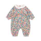 Konges Slojd - Pajacyk niemowlęcy z miękkiego aksamitu Miffa, fiola