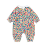 Konges Slojd - Pajacyk niemowlęcy z miękkiego aksamitu Miffa, fiola