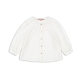 Konges Slojd – Koszula z kołnierzykiem z bawełny organicznej Rilo, optic white