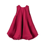 Konges Slojd - Błyszcząca sukienka bez rękawów z bawełnianą podszewką Sheena