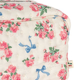 Konges Slojd - Mała, pikowana kosmetyczka, Bella rosita