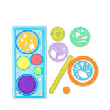 Konges Slojd - Zestaw do rysowania spiral – 13 elementów kreatywnej zabawy