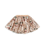 Konges Slojd - Cekinowa spódnica z bawełnianą podszewką Starla, ma grande cerise