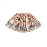 Konges Slojd - Spódniczka cekinowa z bawełnianą podszewką, brazillian sand