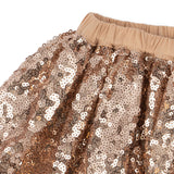 Konges Slojd - Spódniczka cekinowa z bawełnianą podszewką, brazillian sand