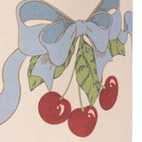 Konges Slojd - Zestaw 2 bawełnianych koszy do przechowywania, cherry