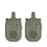 Konges Slojd - Brokatowe krótkofalówki Walkie Talkie, olivine