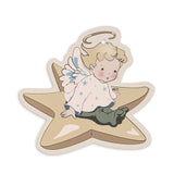 Konges Slojd - Świąteczne zawieszki do prezentów – zestaw 12 sztuk (Lucia / Luna)