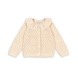 Konges Slojd - Dziewczęcy sweterek świąteczny Holiday, Buttercream