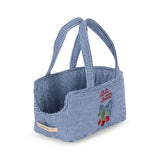 Konges Slojd – Pluszowy piesek Lulu z koszyczkiem