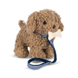 Konges Slojd – Pluszowy piesek Lulu z koszyczkiem