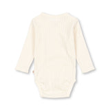 Konges Slojd - Body noworodkowe z ażurowym wzorem Minnie, buttercream