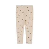 Konges Slojd - Legginsy z bawełny organicznej Cherry