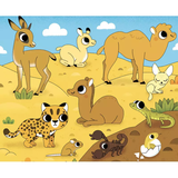 Auzou - Kolorowanka wodna Zwierzątka świata