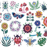 Auzou - Tatuaże Kwiaty