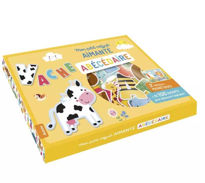 Auzou - Zestaw magnesów "Abecadło"