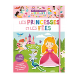 Auzou - Zeszyt 230 naklejek Księżniczki i wróżki