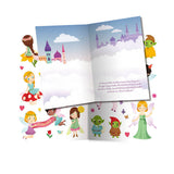 Auzou - Zeszyt 230 naklejek Księżniczki i wróżki