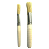 ChildGen - Drewniane, naturalne pędzle dla dzieci, 2 szt.