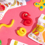 ChildGen - Naturalna ciastolina do zabawy, eko-pack 6 szt. Re-Fill Play Dough