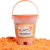 ChildGen - Naturalny piasek kinetyczny, 500g, pomarańczowy