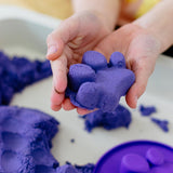 ChildGen - Naturalny piasek kinetyczny, 500g, fioletowy