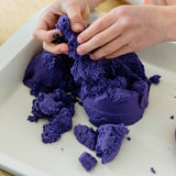 ChildGen - Naturalny piasek kinetyczny, 500g, fioletowy