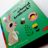 Gdzie się schował króliczek? Akademia Mądrego Dziecka. Zabawa w chowanego