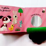 Gdzie się schował króliczek? Akademia Mądrego Dziecka. Zabawa w chowanego