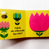 Gdzie się schował króliczek? Akademia Mądrego Dziecka. Zabawa w chowanego