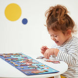 Janod - Magnetyczna układanka Przyjęcie w lesie Magneti'stories 3+