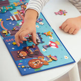 Janod - Magnetyczna układanka Przyjęcie w lesie Magneti'stories 3+