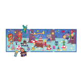 Janod - Magnetyczna układanka Przyjęcie w lesie Magneti'stories 3+