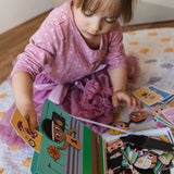 Janod - Magnetyczna układanka Sport Magnetibook 3-8 lat