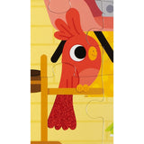 Janod - Puzzle sensoryczne 20 elementów Zwierzęta domowe