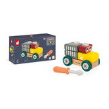 Janod - Samochód do składania Miś Brico ‘Kids 2+ Janod