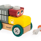 Janod - Samochód do składania Miś Brico ‘Kids 2+ Janod